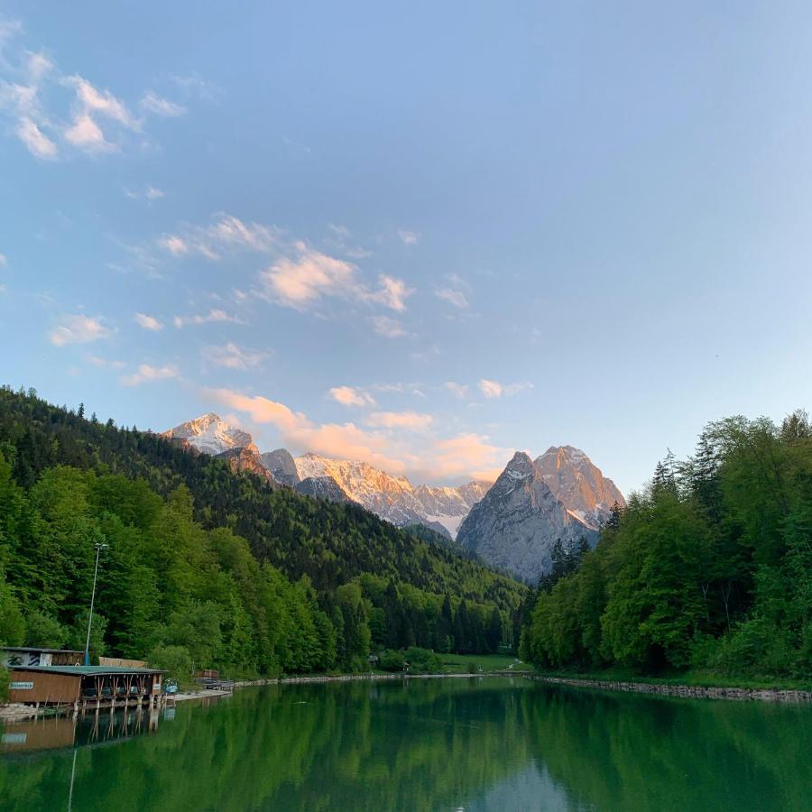 Seehaus Riessersee Garmisch-Partenkirchen Exterior foto